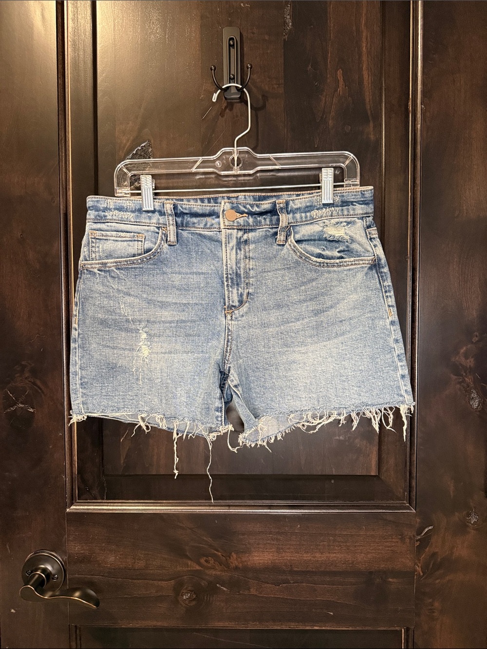 Joe’s The Ozzie Light Blue Distressed Denim Shorts - Women